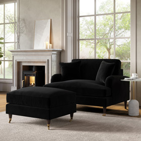 With Footstool