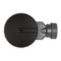 Wirquin 90mm Black Fast Flow Shower Tray Waste
