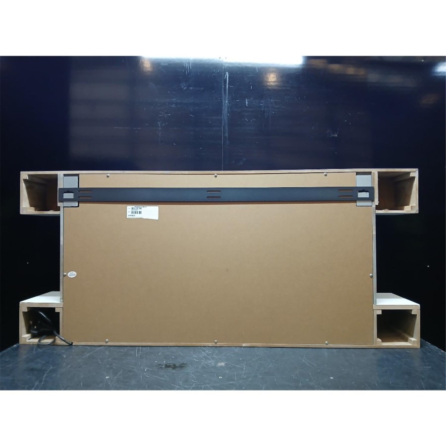 IMPERFECT - White 52inch Wall Mounted Electric Fireplace - AmberGlo