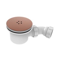 90mm Brushed Bronze Shower Tray Waste