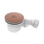 90mm Brushed Bronze Shower Tray Waste