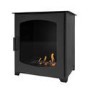 ONLY OPENED - Bioethanol Wood Burning-Style Flueless Stove - AmberGlo