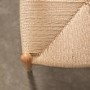 ONLY OPENED - Set of 2 Brown Wishbone Back Dining Chairs - Sloan - Caspian House