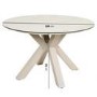 ONLY OPENED - 4 Seater Beige Rope Round Garden Dining Set