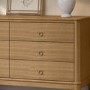 ONLY OPENED - Solid Light Wood Chest of 6 Drawers - Josephine