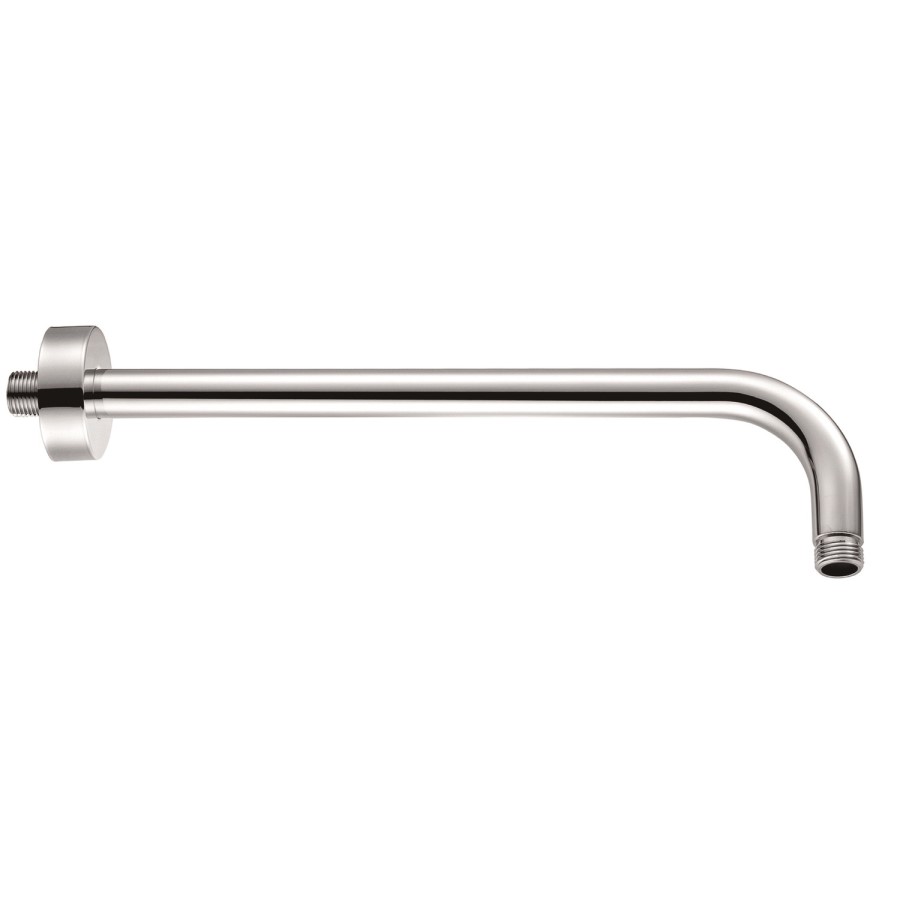 Chrome 2 Outlet Shower Bundle With Shower Head & Bath Spout - Zana