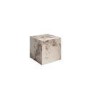 ONLY OPENED - Square Beige Marble Side Table - Sur