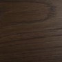 ONLY OPENED - Dark Wood Double Wooden Bed Frame - Vixen