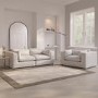 ALMOST PERFECT - Beige Boucle 3 Seater Sofa - Hudson