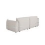 ALMOST PERFECT - Beige Chenille 3 Seater Cloud Sofa - Santo