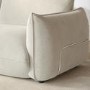 ALMOST PERFECT - Beige Chenille 3 Seater Cloud Sofa - Santo