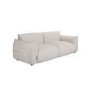 ALMOST PERFECT - Beige Chenille 3 Seater Cloud Sofa - Santo