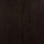 Dark Wood 2 Drawer Bedside Table with Marble Top - Alessio