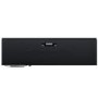GRADE A3 - Black Slimline Inset Electric Media Wall Smart Fire Place - 60 Inch - AmberGlo