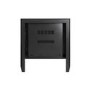 Freestanding 1.8kW Wide Electric Log Burner Style Stove in Black with Log Store - AmberGlo