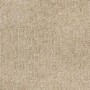 Beige Upholstered Double Ottoman Bed with Soft Curved Headboard and Footboard - Althea
