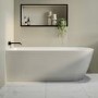 Freestanding Single Ended Left Hand Corner Bath 1650 x 800mm - Amaro