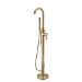 Brushed Brass Freestanding Bath Shower Mixer Tap - Arissa