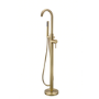 Brushed Brass Freestanding Bath Shower Mixer Tap - Arissa