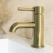 Brushed Brass Mono Basin Mixer Tap - Arissa