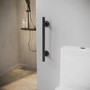 Black Bathroom Grab Rail 350 x 77mm - Arissa