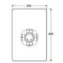 Triton Aspirante 9.5kW Gloss White Electric Shower
