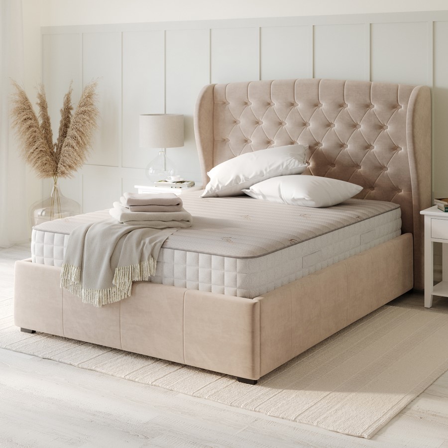 King Size Hybrid Copper Memory Foam Top 1000 Pocket Sprung Hybrid Mattress - Sleepful Wellness