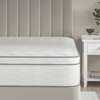 King Size Memory Foam Top 1000 Pocket Sprung Hybrid Mattress - Sleepful