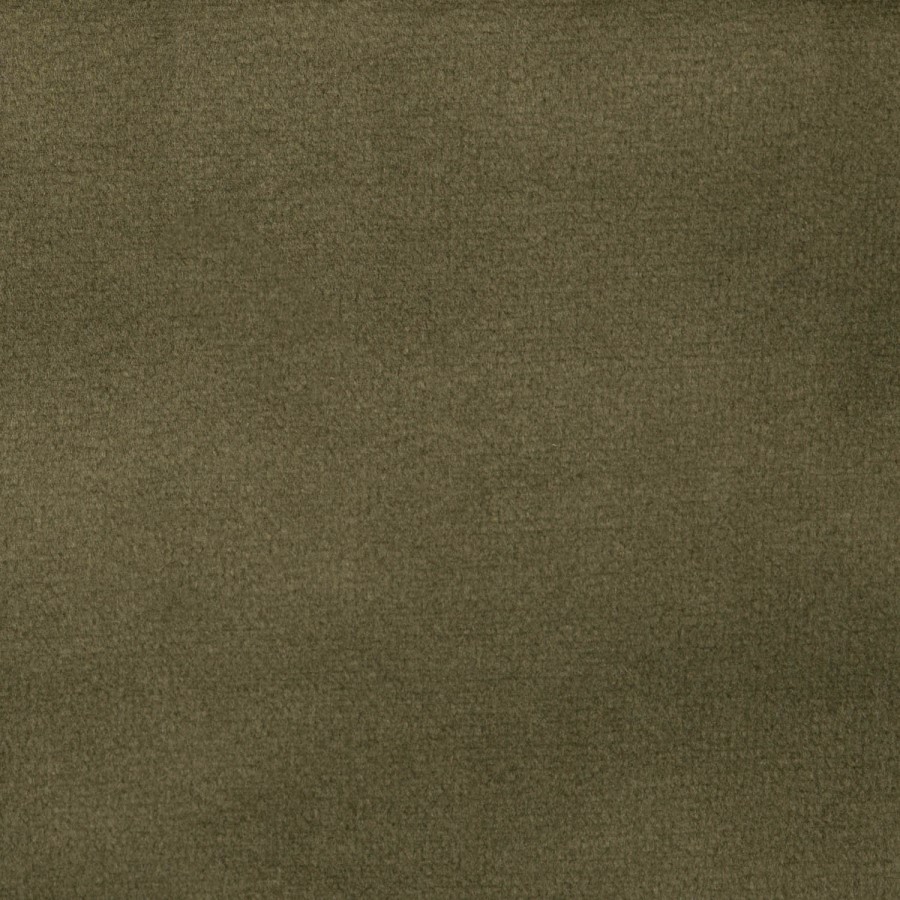 4 Seater Pull-Out Corner Sofa Bed with Storage in Khaki Green Velvet - Boe