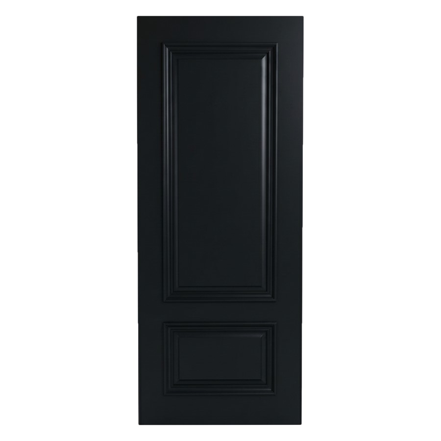 Internal Black 2-Panel FD30 Fire Door - 1981 x 762 x 44mm - Nelson - XL Joinery