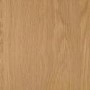 Oak Curved Office Desk with Sliding Doors - Breuer