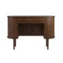 Dark Oak Dressing Table with Drawer and Cupboards - Breuer
