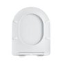 Fluted Wall Hung Rimless Toilet with Soft Close Seat, Brushed Bronze Pneumatic Flush Plate, 1168mm Frame & Cistern – Oregon