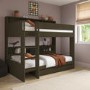 Green Bunk Bed with Storage Shelves and Drawer - Aire