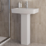 Close Coupled Toilet and Basin Suite - Albi