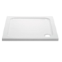 800x800mm Black In-fold Sliding Shower Enclosure 6mm Glass and Shower Tray - Apollo