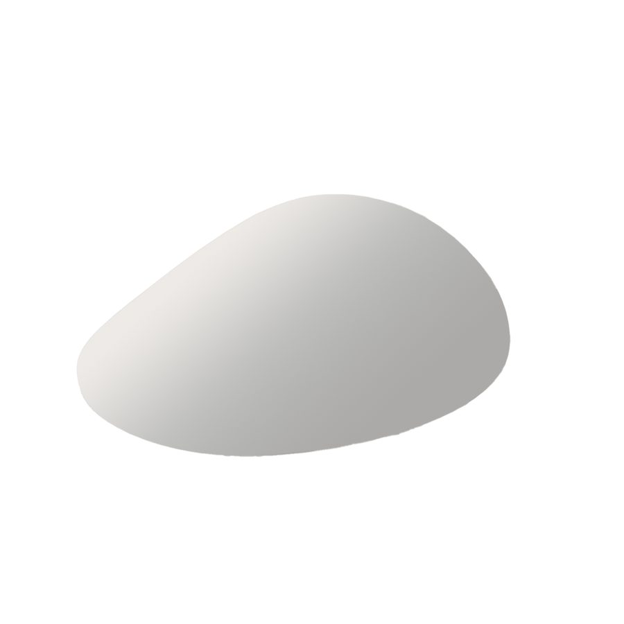 Pebble Frameless Wall Mirror 60cm x 100cm - Apollo