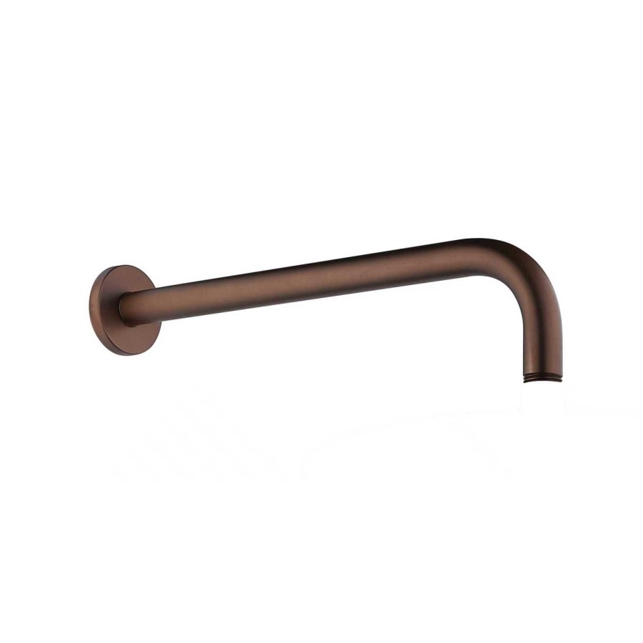 Brushed Bronze 2 Outlet Wall Mounted Thermostatic Mixer Shower Set with Hand Shower - Arissa