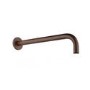 Brushed Bronze 2 Outlet Wall Mounted Thermostatic Mixer Shower Set with Hand Shower - Arissa