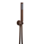 Brushed Bronze 2 Outlet Wall Mounted Thermostatic Mixer Shower Set with Hand Shower - Arissa
