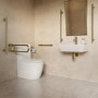 Brass Bathroom Grab Rails Set of 6 - Arissa