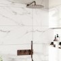 Brushed Bronze 2 Outlet Wall Mounted Thermostatic Mixer Shower Set with Integrated Hand Shower - Arissa