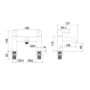 Brushed Brass basin tap and bath filler tap pack - Arissa