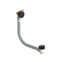 Black 2 Outlet Thermostatic Mixer Shower Set with Overflow Bath Filler and Integrated Hand Shower - Arissa