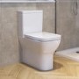 Close Coupled Rimless Closed Back Toilet with Soft Close Seat - Austin