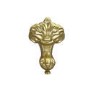 Freestanding Single Ended Bath with Brushed Brass Feet 1670 x 740mm - Park Royal