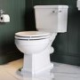 Traditional Chrome Shower Bath Suite with Toilet & Basin - Park Royal