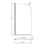 Traditional Chrome Shower Bath Suite with Toilet & Basin - Park Royal