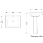 Traditional Chrome Shower Bath Suite with Toilet & Basin - Park Royal
