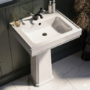 Traditional Black Shower Bath Suite with Toilet & Basin - Park Royal